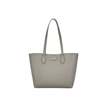 Hush Puppies Cross Grain Genuine Leather Tote Bag Shopping Bag Shoulder Bag Handbag Large Size Women's Multicolor