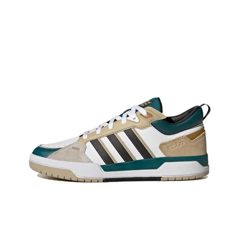 Adidas Neo 100DB 'White Bluegreen Light Brown'-0