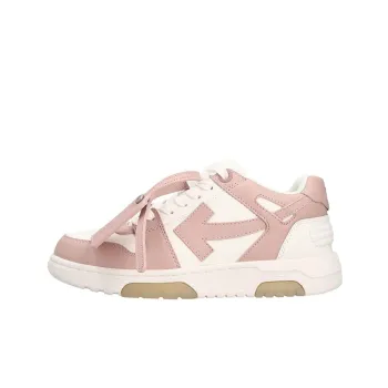 OFF WHITE Out Of Office Low Top Sneaker 'Pink White' Women's