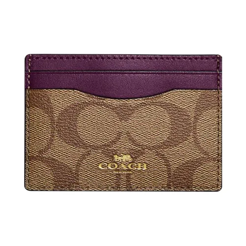 COACH Card Case Card Holders