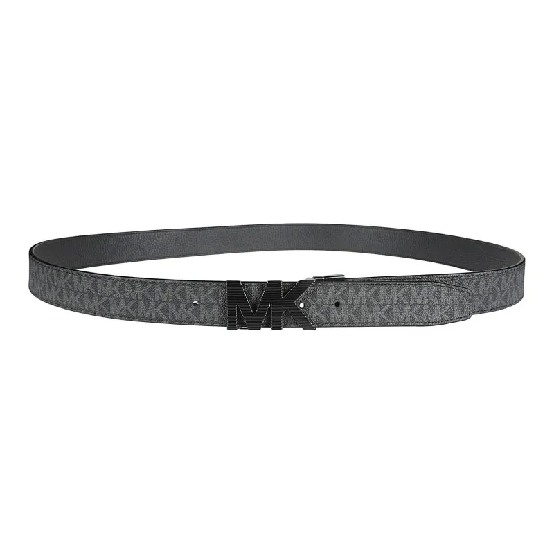 MICHAEL KORS Minimalist Style Solid Color Letter Print Smooth Buckle   Men's-1