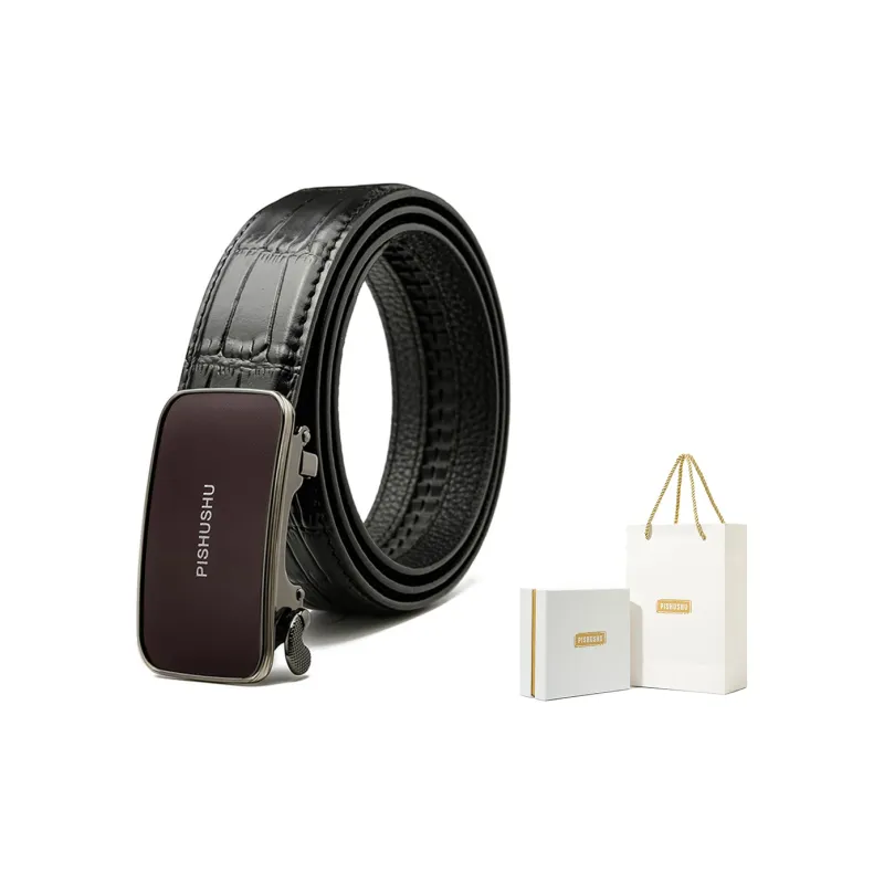 PISHUSHU Leather Belts Men-10