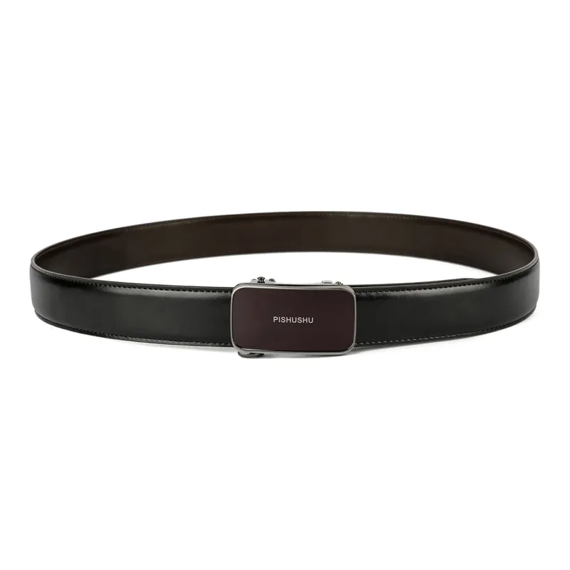 PISHUSHU Leather Belts Men-4