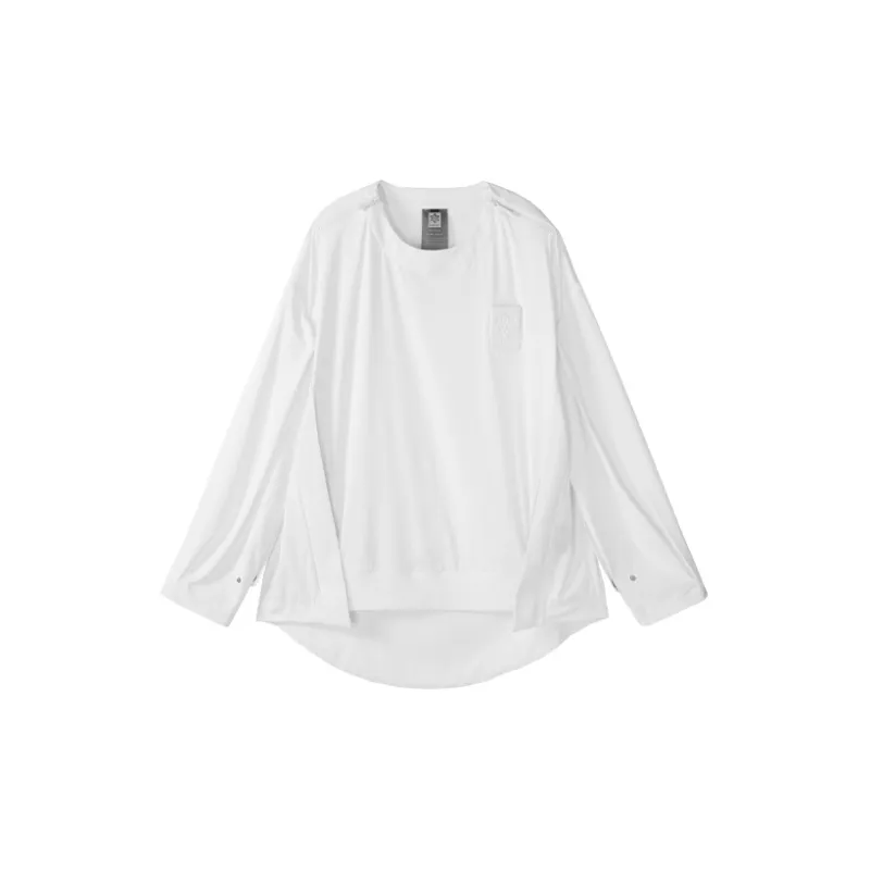 NORVINCY Solid Color Versatile Hoodless Casual Sweatshirt Unisex-3