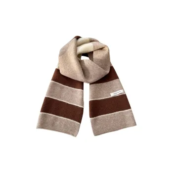 PIARA Knit Scarves Unisex Linen