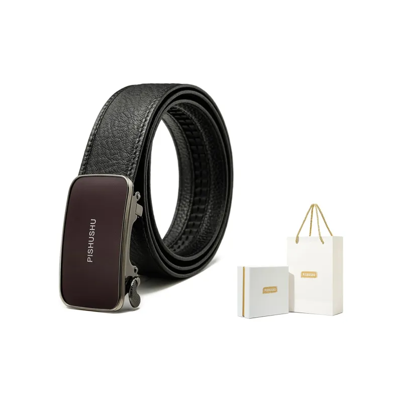 PISHUSHU Leather Belts Men-9