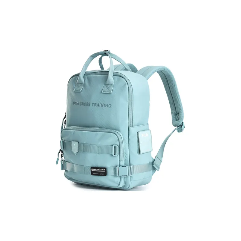 FILA Athletics Fabric Laptop Backpack Medium Size Women's Morandi Blue-1