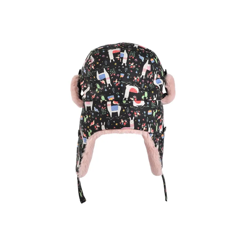 KENMONT Trapper Hats Kids Black-3