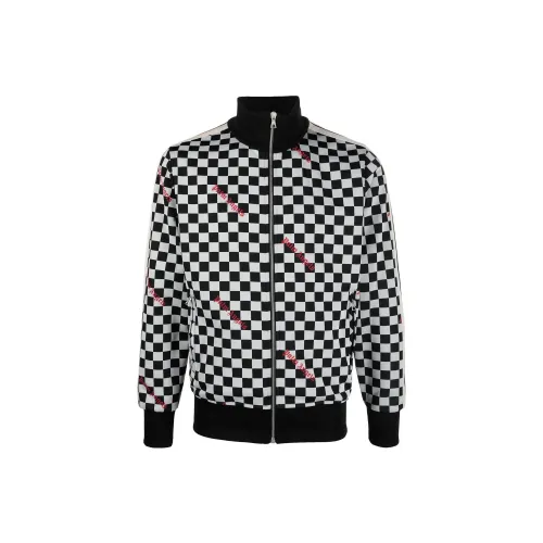 PALM ANGELS Jacquard Damier Classic Track Jacket 