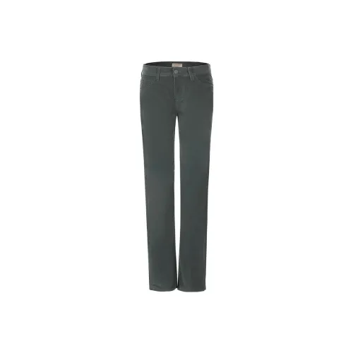 Burberry Casual Pants Men Dark Gray Green