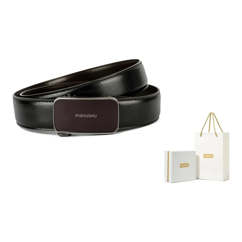PISHUSHU Leather Belts Men-6
