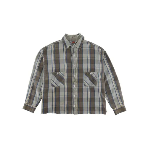 SAINT Mxxxxxx Shirts Men Gray