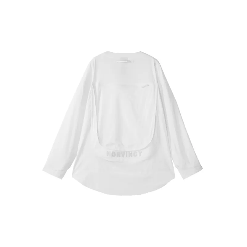 NORVINCY Solid Color Versatile Hoodless Casual Sweatshirt Unisex-4