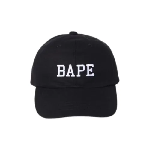 A BATHING APE Baseball Caps Men Black