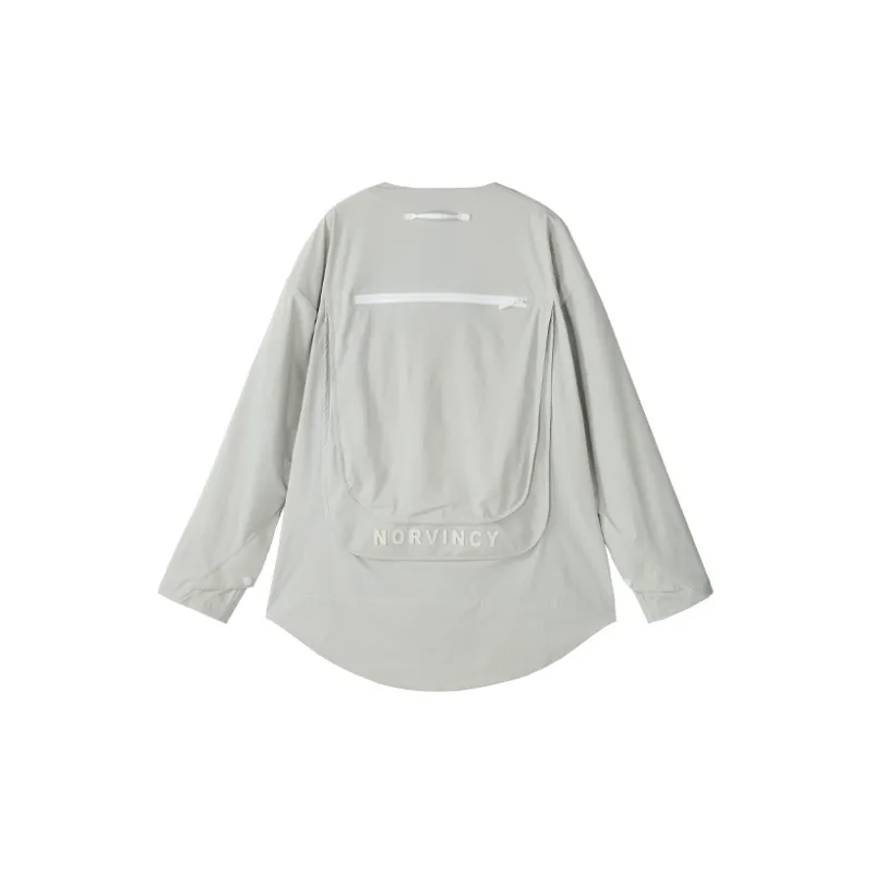 NORVINCY Solid Color Versatile Hoodless Casual Sweatshirt Unisex-6