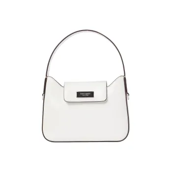 Kate Spade Sam Cow Leather Shoulder Bag Crossbody Bag Handbag Mini Women's White