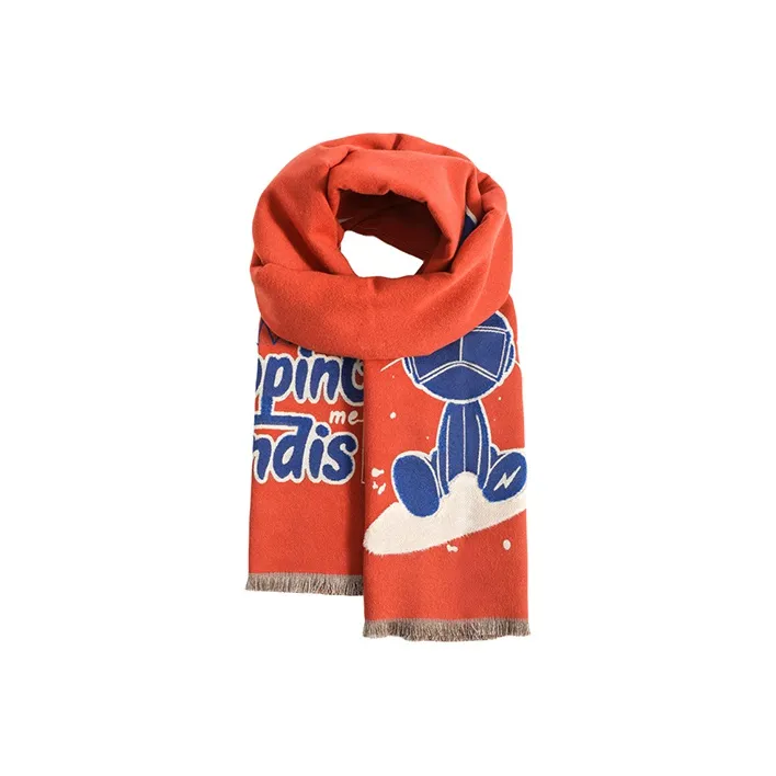 FREE RABBITⅡ Knit Scarves Unisex-3