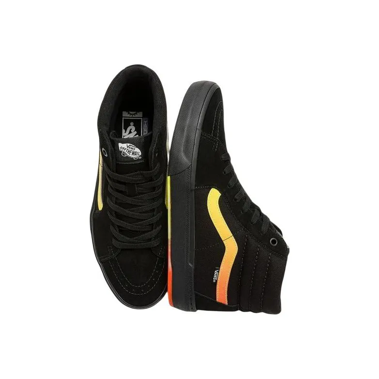 Vans SK8 HI Bmx 'Black Yellow Orange'-3