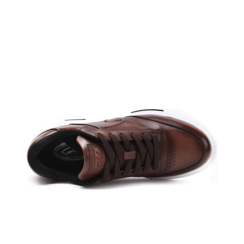 Satchi Stylish Skateboarding Shoes Men's Brown-3