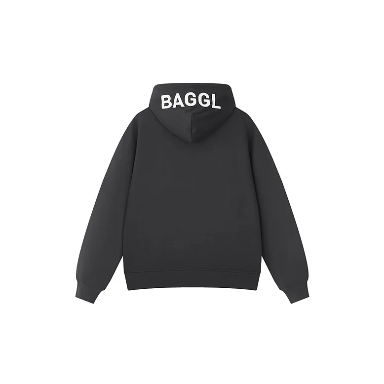 BAGGL Lapel Loose Fit Sweatshirt Unisex-1