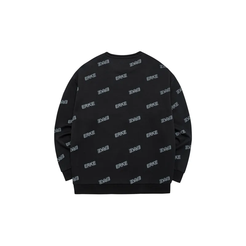 Erke Sweatshirts Women's Jet Black-1