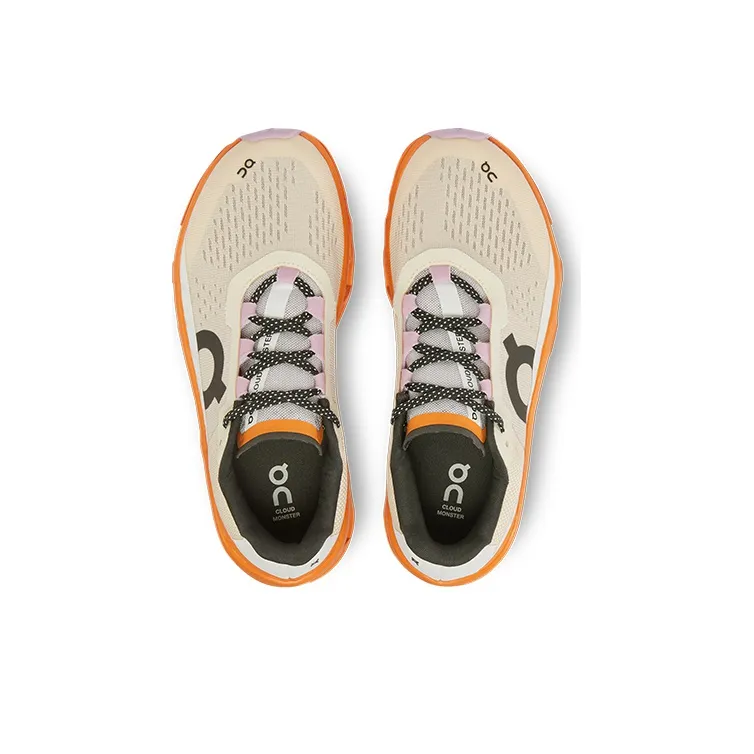 On Running CloudmOnster Fawn Turmeric Women's-3