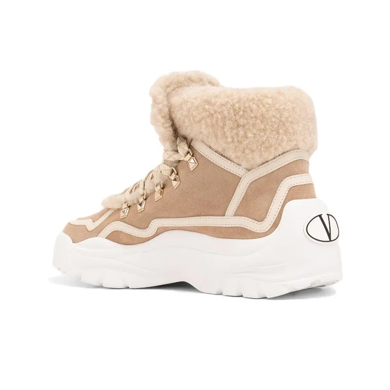 Valentino Gumboy Casual Shoes Women's Brown-3