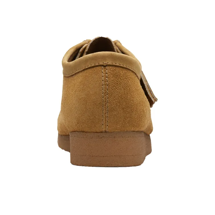 Clarks Originals WALLABEE Slip Resistant, Abrasion Resistant, Balance, Lightweight Low Top Casual Shoes Men's Khaki-5