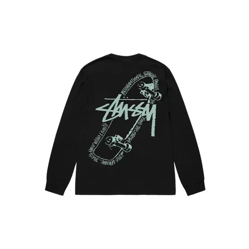 Stussy Skate Posse Pigment Dyed Ls Tee-2