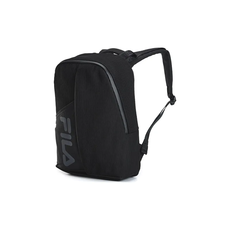 FILA Fabric Laptop Backpack Large Size Men's Jet Black-1