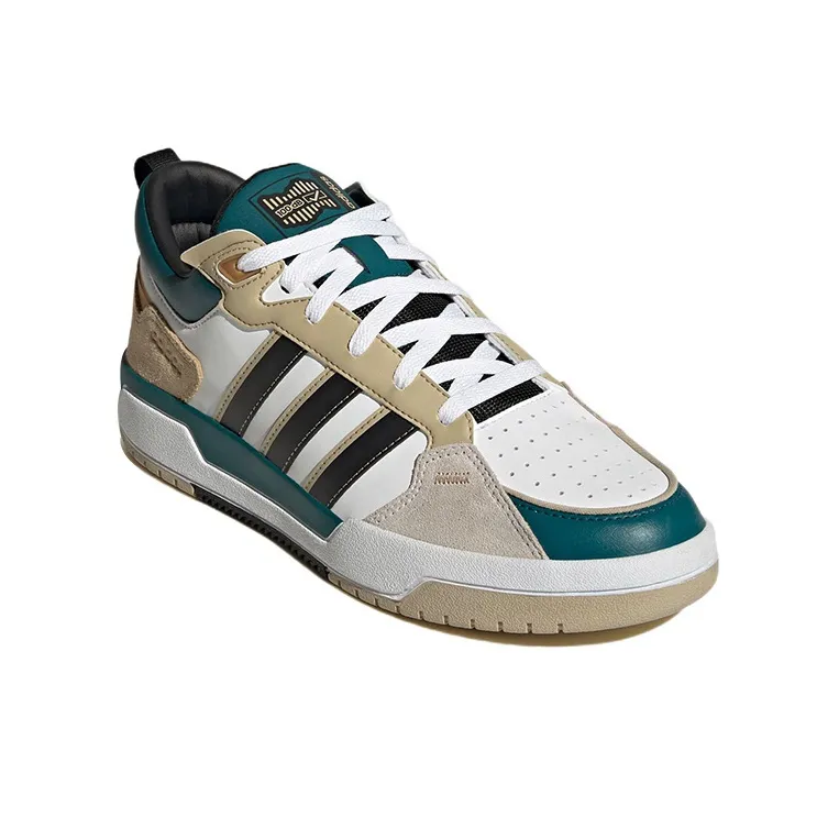 Adidas Neo 100DB 'White Bluegreen Light Brown'-2