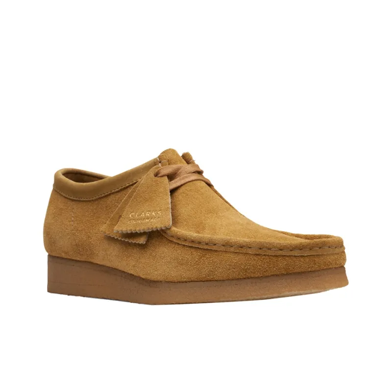 Clarks Originals WALLABEE Slip Resistant, Abrasion Resistant, Balance, Lightweight Low Top Casual Shoes Men's Khaki-3