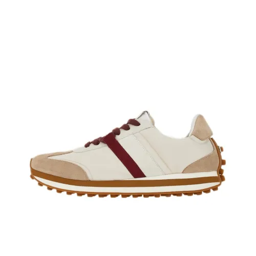 Ferragamo Lifestyle Shoes Men Low-Top White/Brown