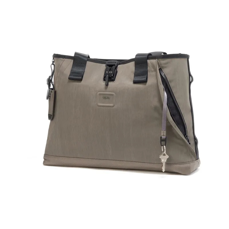 TUMI Alpha Bravo Nylon Tote Bag Shopping Bag Shoulder Bag Crossbody Bag Handbag Regular Men's Gravel Color-1