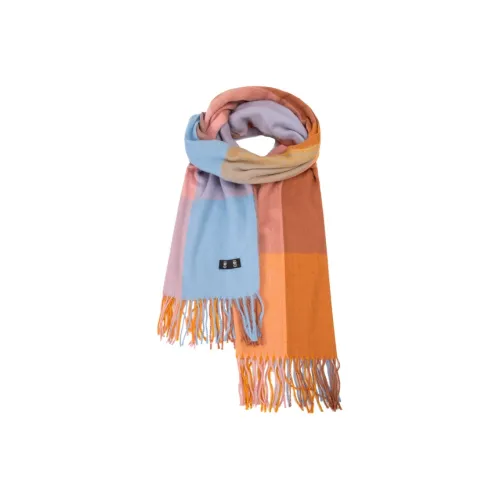 BAIJUAN Knit Scarves Unisex