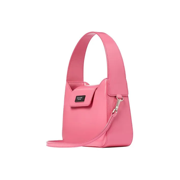 Kate Spade Sam Leather Hobo Bag Shoulder Bag Handbag Shoulder Bag Crossbody Bag Mini Women's Pink-1