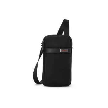 TUMI Nylon Shoulder Bag Crossbody Bag Small Size Men's Black