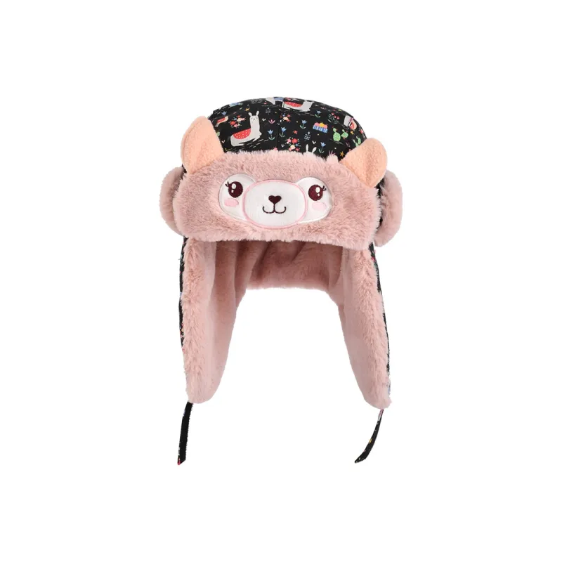 KENMONT Trapper Hats Kids Black-1