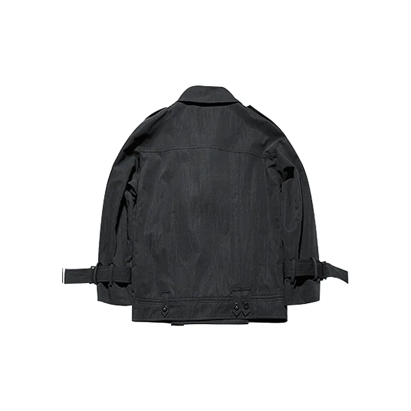 HUANXIANGZHE Jackets Unisex Black-1
