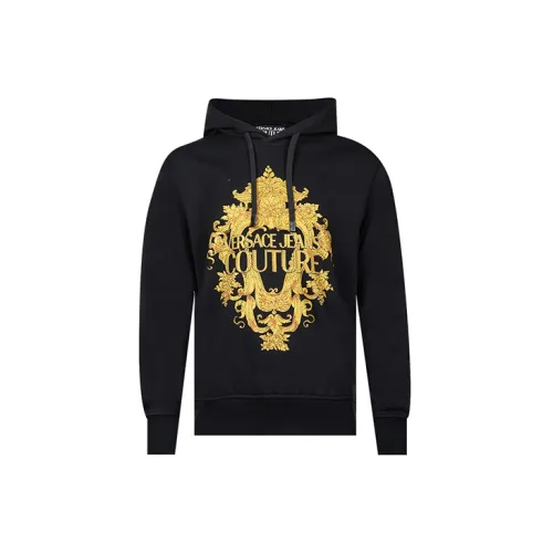 VERSACE JEANS COUTURE Sweatshirts Men Black