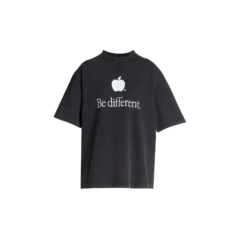 Balenciaga T Shirt Unisex Black-2