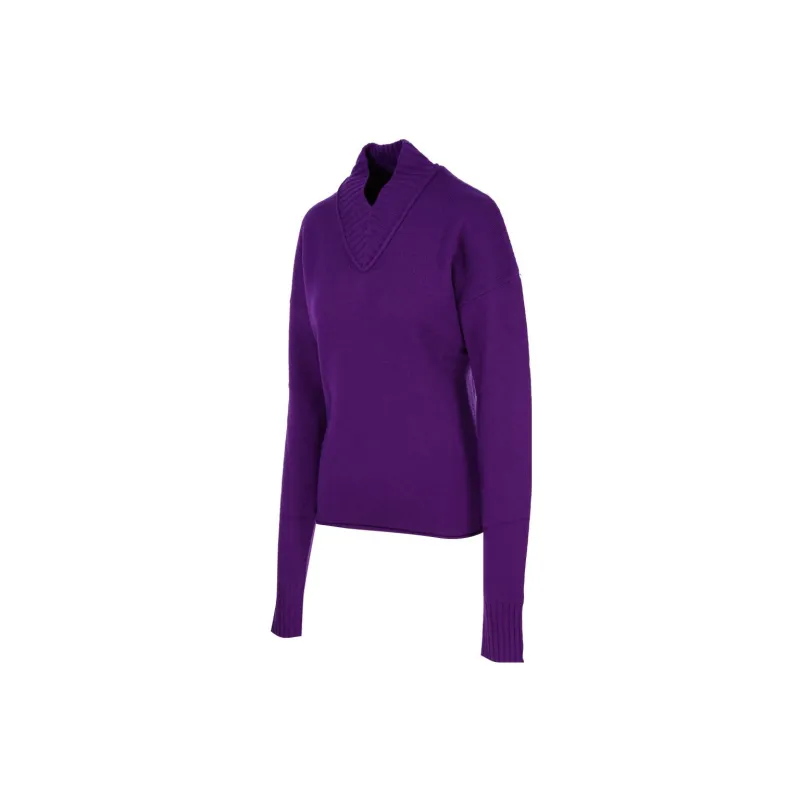 SportMax V Neck Long Sleeved Jumper-2