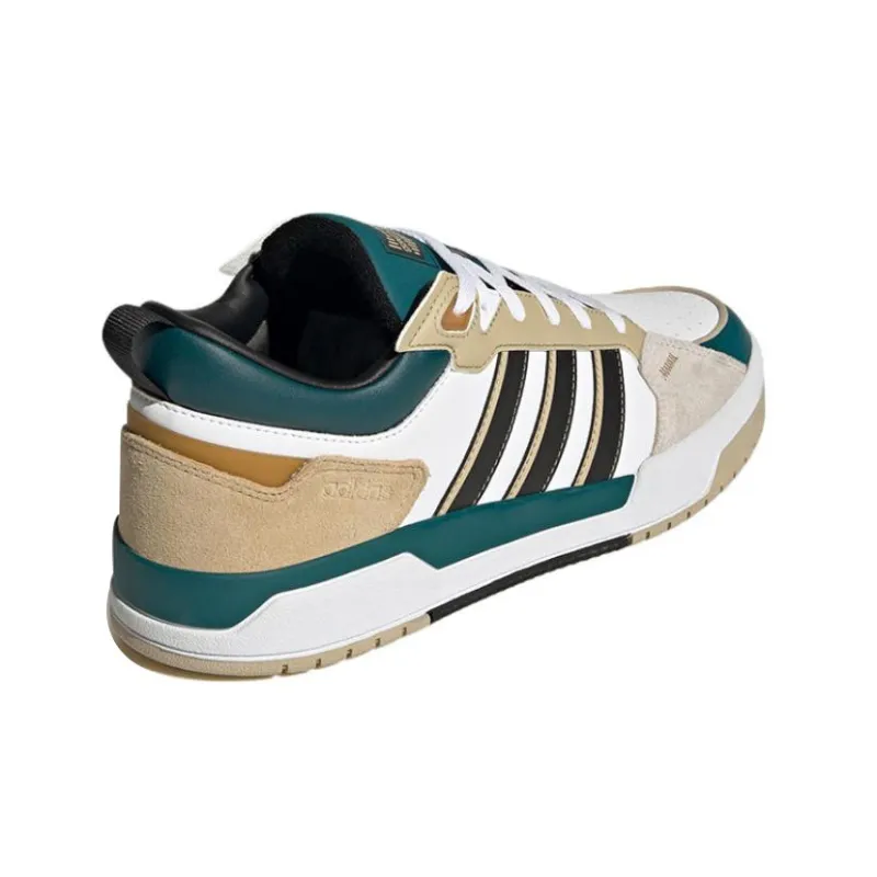 Adidas Neo 100DB 'White Bluegreen Light Brown'-3