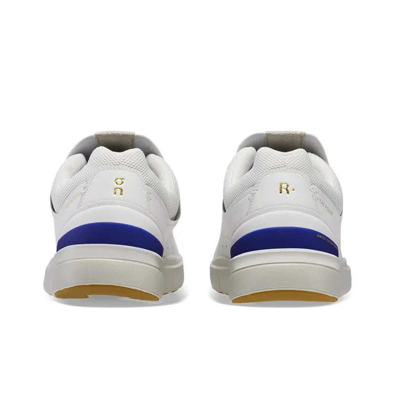FEIDELEI x On CourtTHE ROGER Anti-Slip And Wear-Resistant Lightweight Low-Top Casual Shoes Men's White Indigo-3