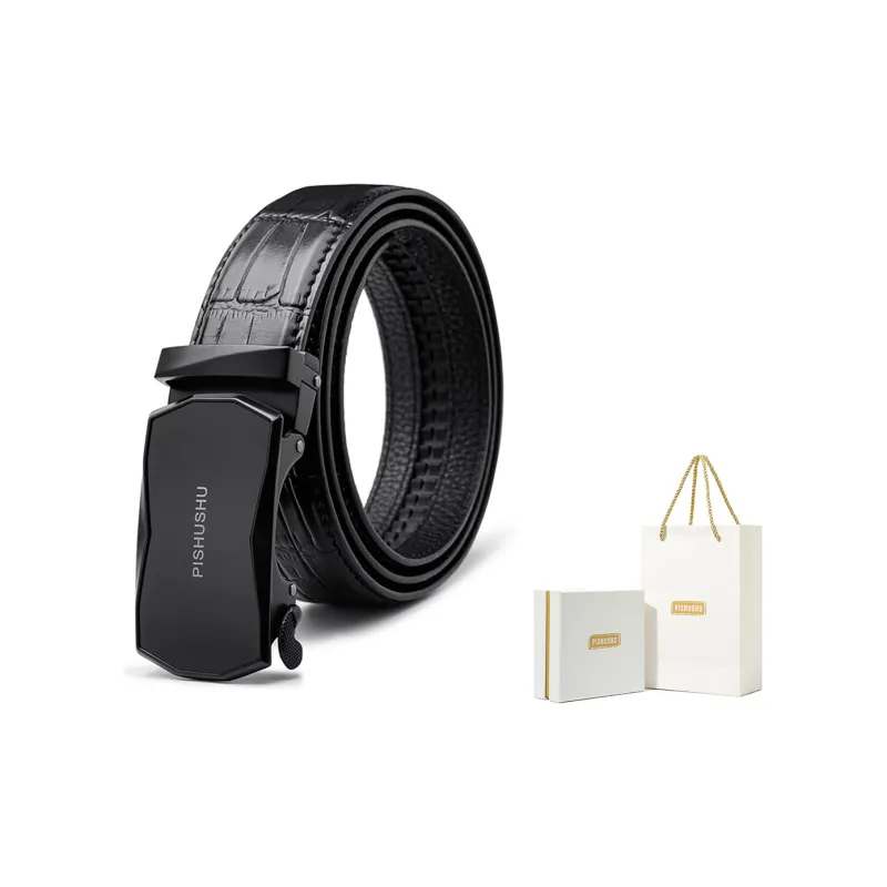PISHUSHU Leather Belts Men-12