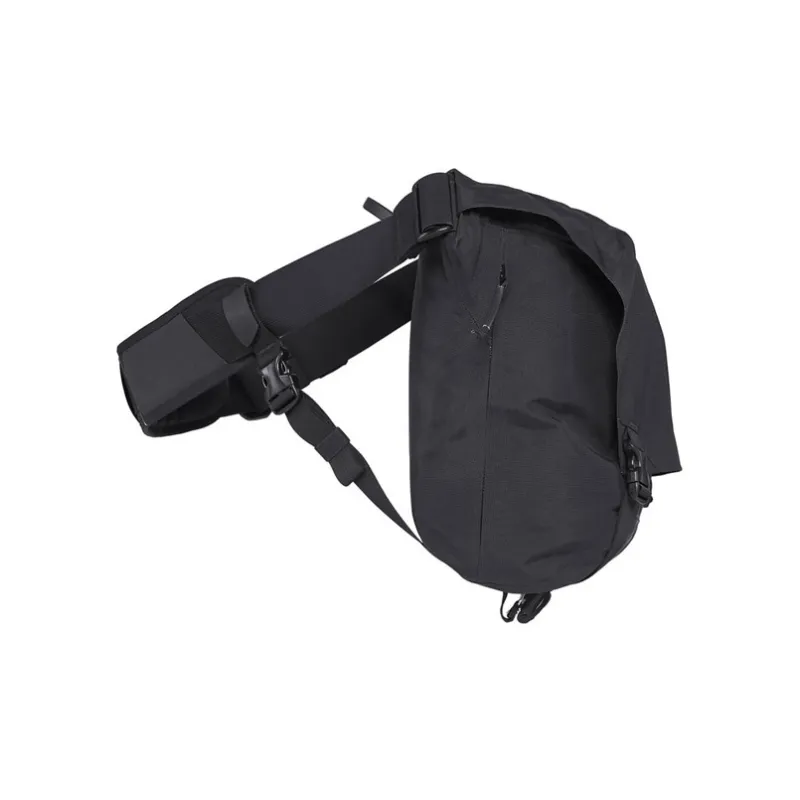 Arcteryx Nylon Messenger Bag, Handbag, Shoulder Bag, Crossbody Bag Regular Unisex Black-4