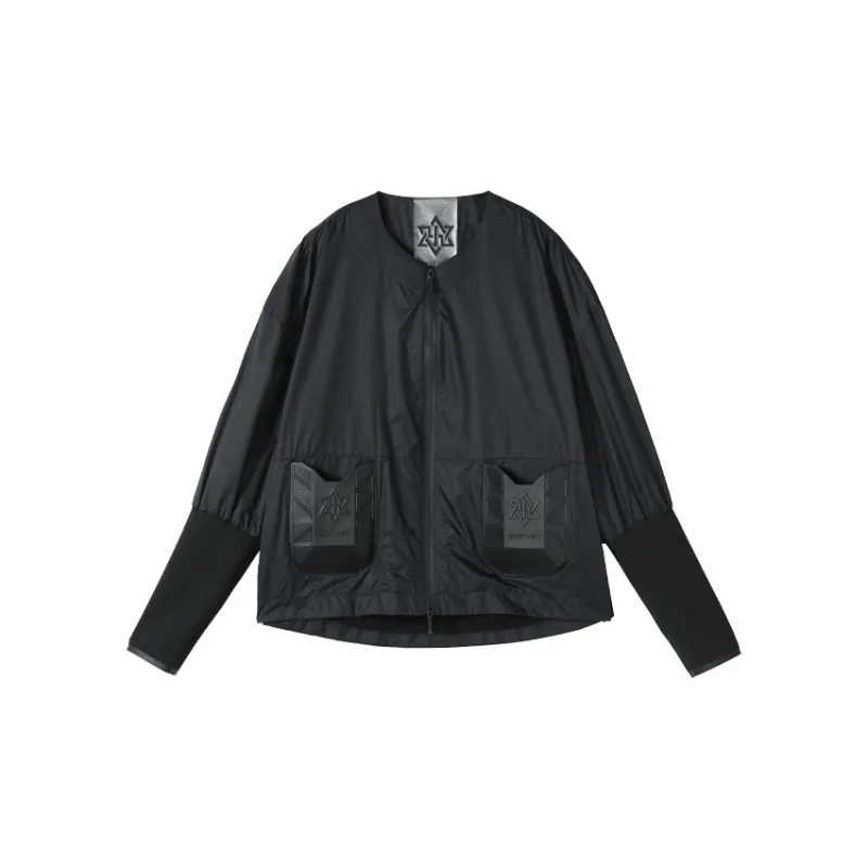 NORVINCY British Urban Techwear Cropped Jacket Unisex-0