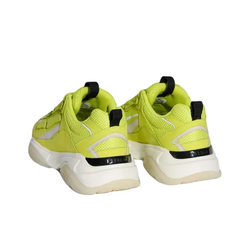 AMIRI Bone Runner Low Top Sports Casual Shoes Men's Yellow-3