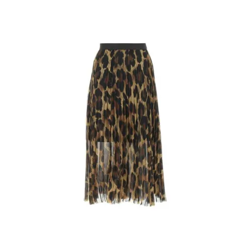 Sacai Casual Long Skirts Women's Brown