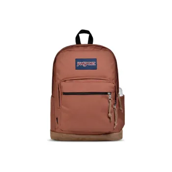 JanSport Polyester Backpack Medium Size Unisex Bella Brown